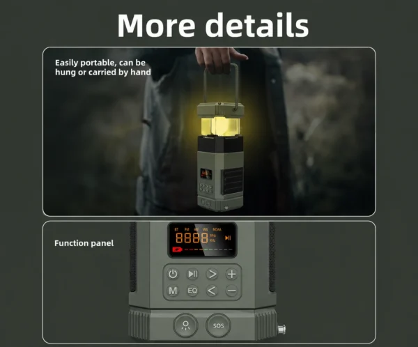 1dd7e646-656c-401c-87be-dacfdcbcad2f Multifunctional Radio Camping Lantern