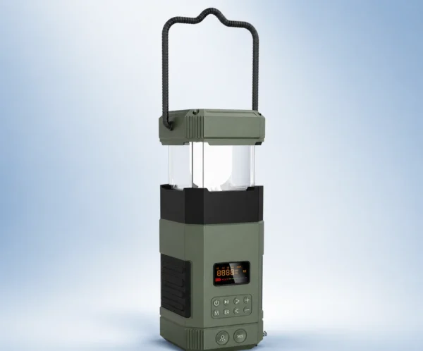 1太阳能手摇收音机露营灯 Multifunctional Radio Camping Lantern