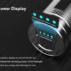 XHP70 Rechargeable LED Flashlight 12000 Lumens
