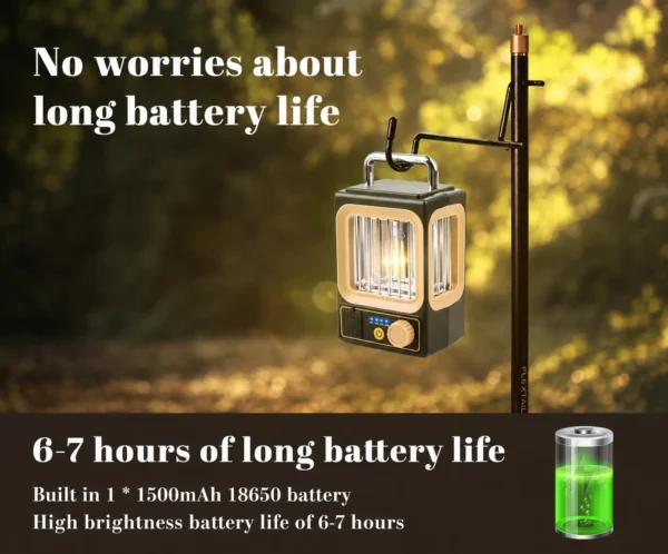 9ab9f7e0-a2df-46c4-871f-21ad2daa0d5d Vintage Solar Tungsten Camping Lantern