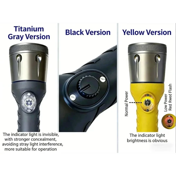 Professional Diving Flashlight
