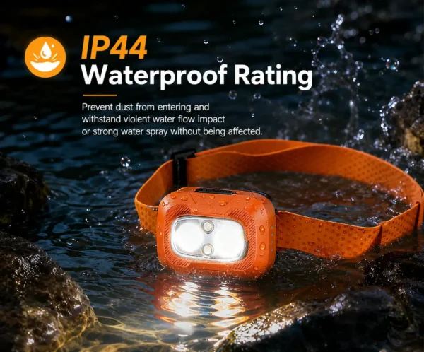 Lightweight Multi-Mode LED Headlamp